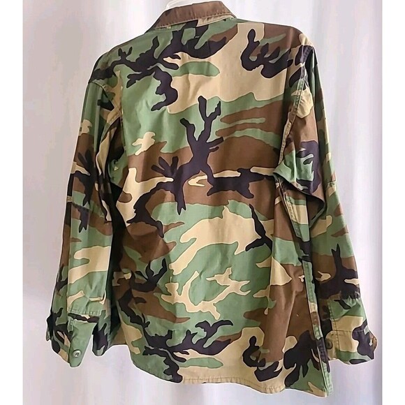 Vintage Thrifted US Marines Jungle Fatigue Streetwear Retro Shirt Jacket - Picture 4 of 5